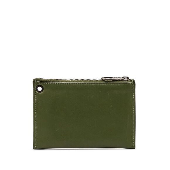 Bottega Veneta Intrecciato Green Leather Wallet  (Pre-Owned) - Picture 2 of 9